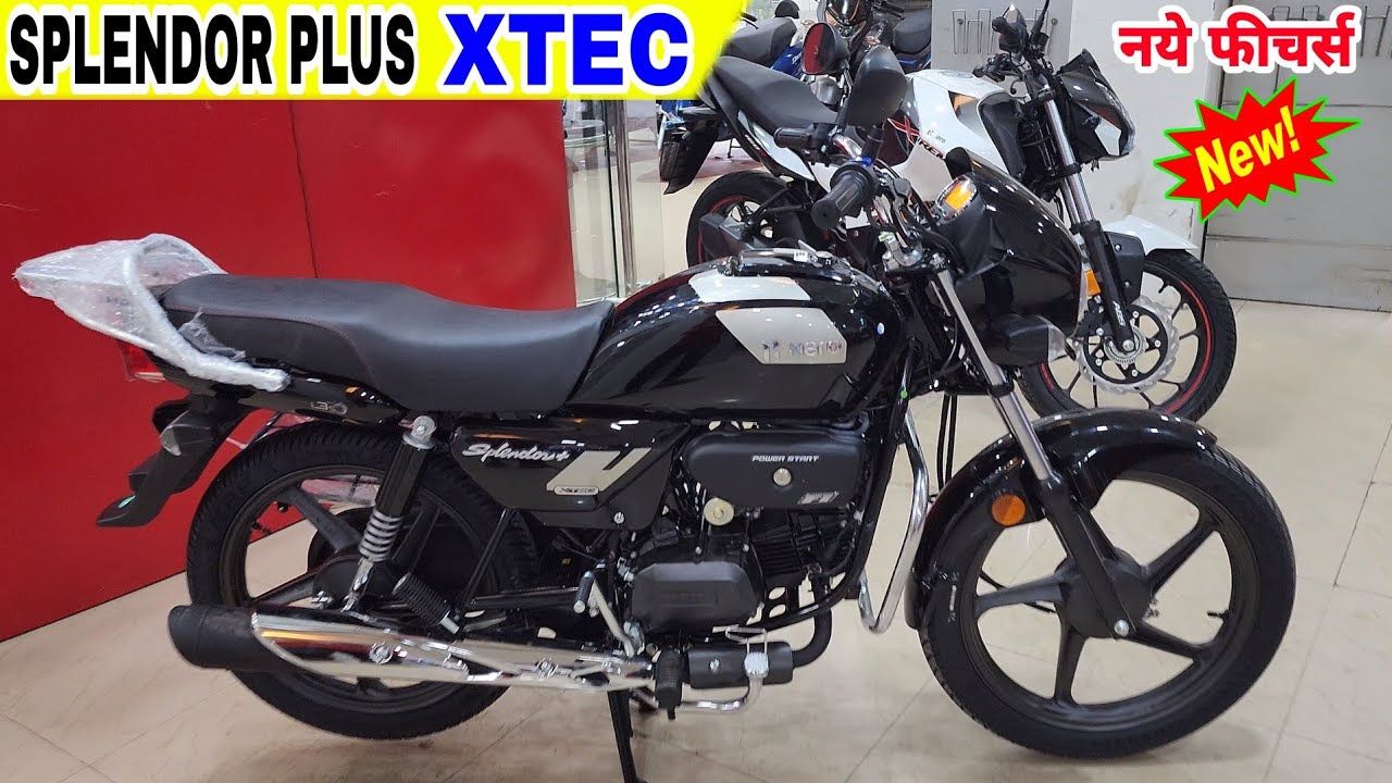 hero splender xtec bike details